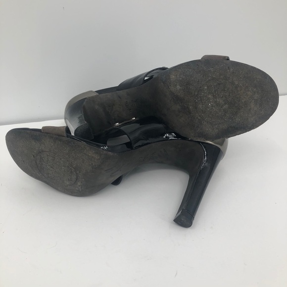 Tory Burch black and silver strap he’ll size 9.5M - Picture 5 of 15